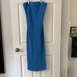 NWT See you Monday strapless dress
